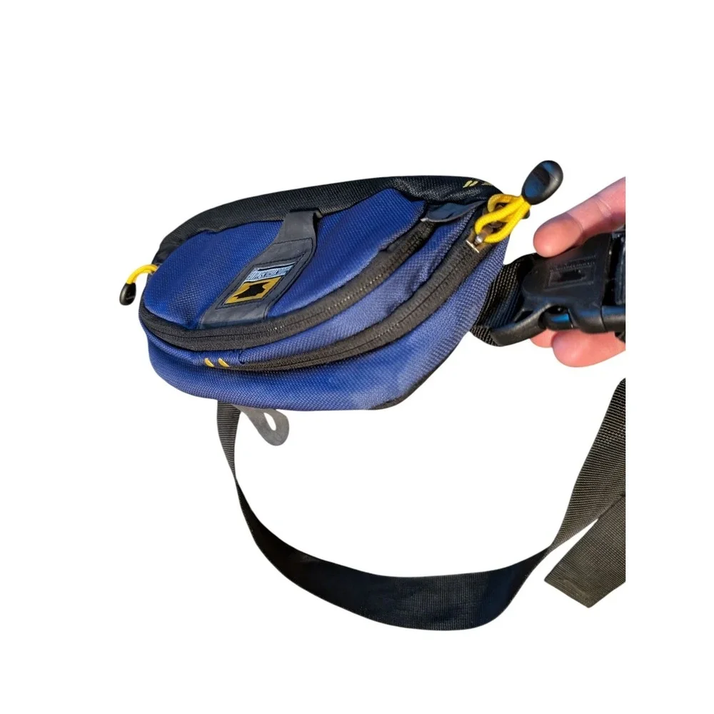 MOUNTAINSMITH VIBE II‎ BELT BAG ADJUSTABLE WAIST LUMBAR FANNY PACK Blue